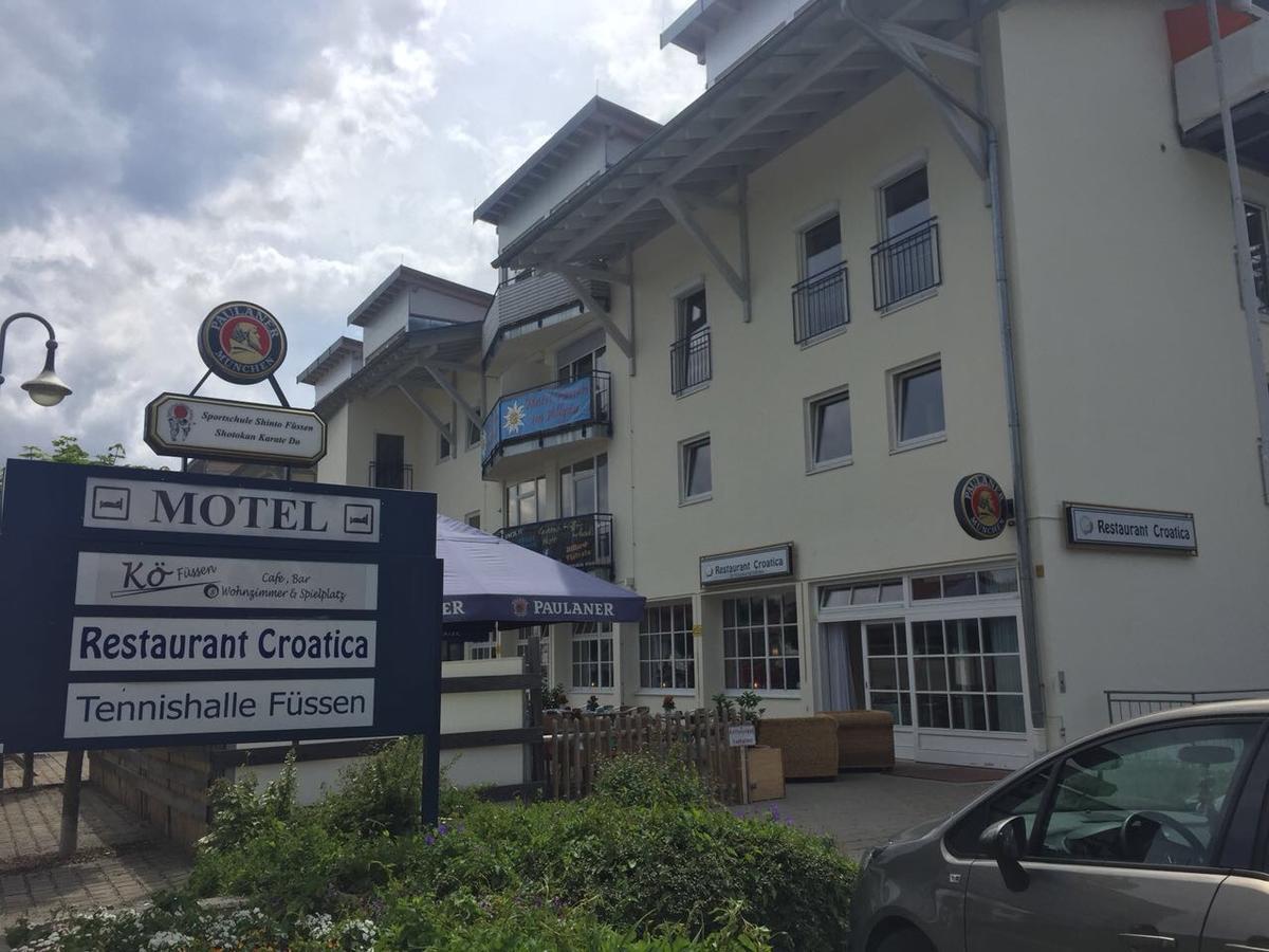 Motel Fuessen Im Allgaeu Exterior photo